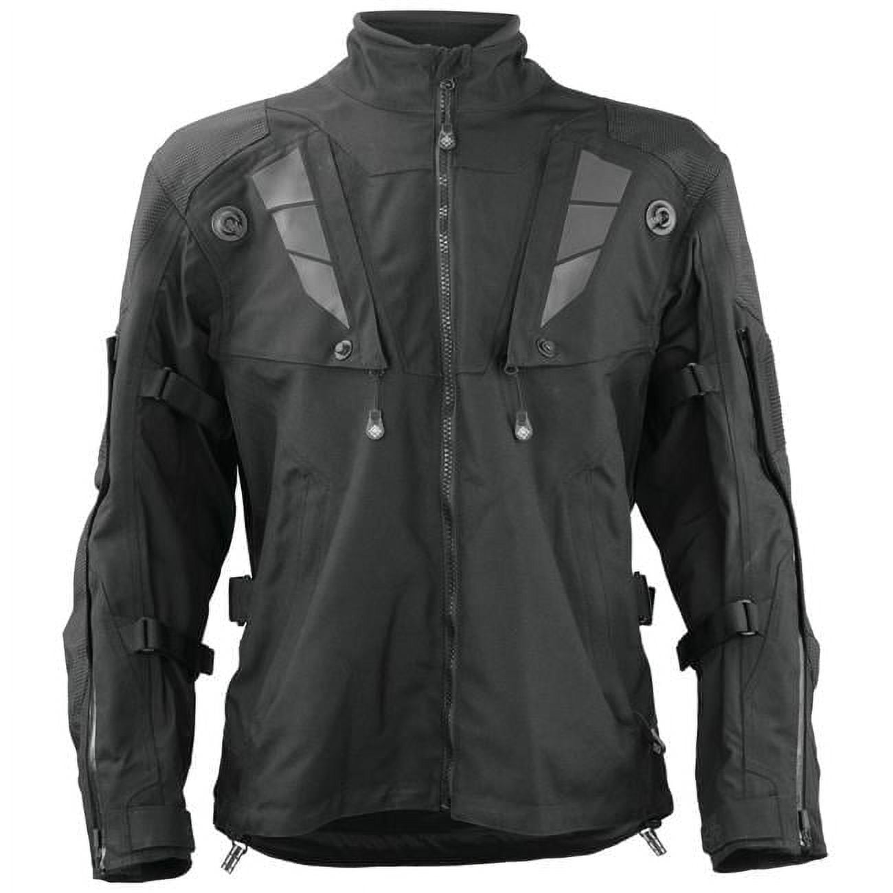 First Gear 527252 Mens Rogue XC Pro Jacket, Black - Extra Large