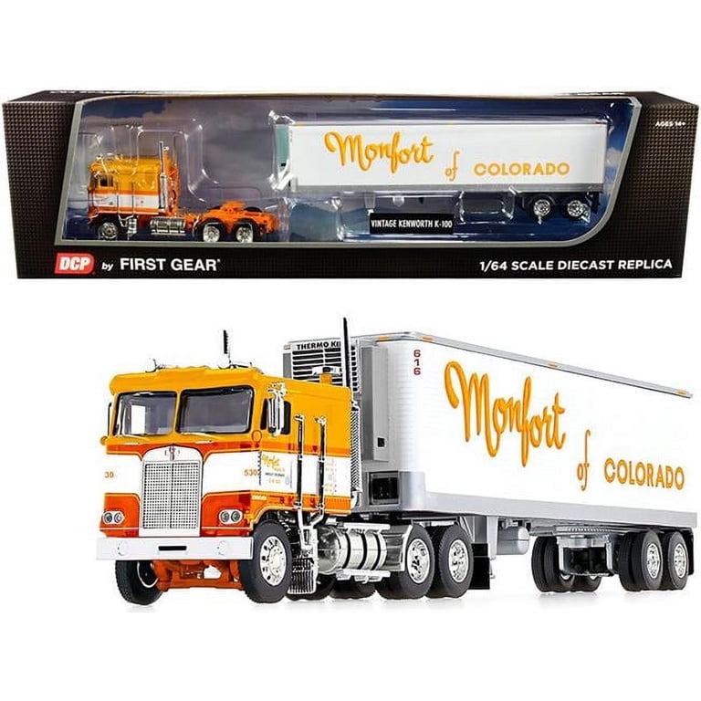 コーギー　トレーラー　PICK FORD 1/50 First Gear 60-0831 Kenworth K100 COE Flattop Cab with 40 ft