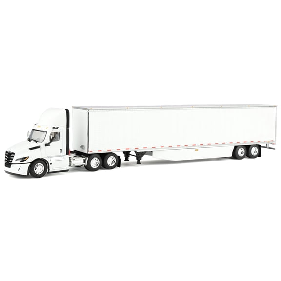 First Gear DCP 1/64 Freightliner Cascadia Fifth Generation Day Cab Semi Truck, 53ft Utility Trailer 60-2001