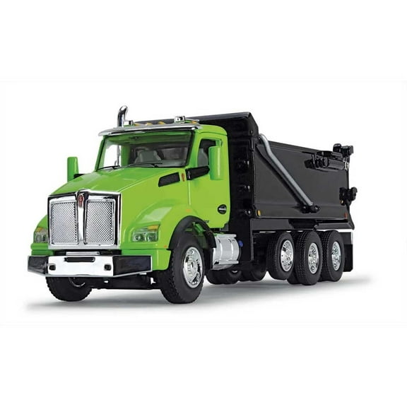 First Gear DCP 1/64 Green & Black Kenworth T880 Rogue Dump Truck 60-1413