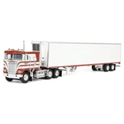 First Gear DCP 1/64 Jim Skrinars Kenworth K100 COE Semi Truck with 53ft Utility Reefer Trailer, Reds Favorites 69-2253