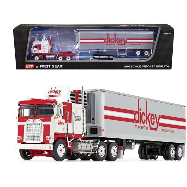 Road Kings 1:18 Kenworth K100 Aerodyne SZM 1976 Bianco Con Arredamento - Foto 8