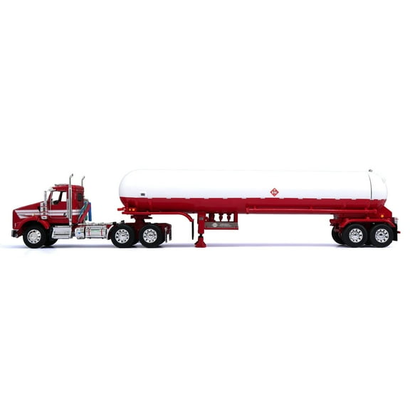 First Gear DCP 1/64 Kenworth T800 with Mississippi LP Anhydrous Tanker Red & White 60-1931
