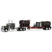First Gear DCP 1/64 Peterbilt 379 Tandem Axle Semi with 36 Sleeper Cab & DEMCO 42 Liquid Fertilizer Tender Trailer 60-2078