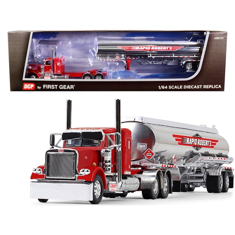 First Gear DCP 1/64 Peterbilt 389 Sleeper with Heil Fuel Tanker