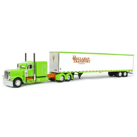 First Gear DCP 1/64 Peterbilt 389 w/ 53' Utility Trailer, Big Rigs #9: Hallahan Transport 69-1329