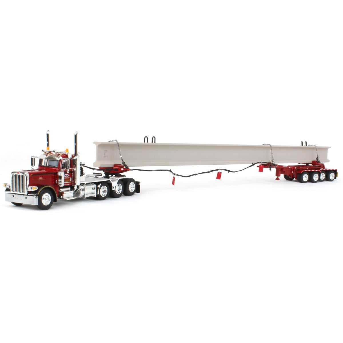 DCP 1/64 Peterbilt 379/389 - Piastra Ponte Asse Triplo Con Rack E Pogo Usato Ma In Ottime 590522
