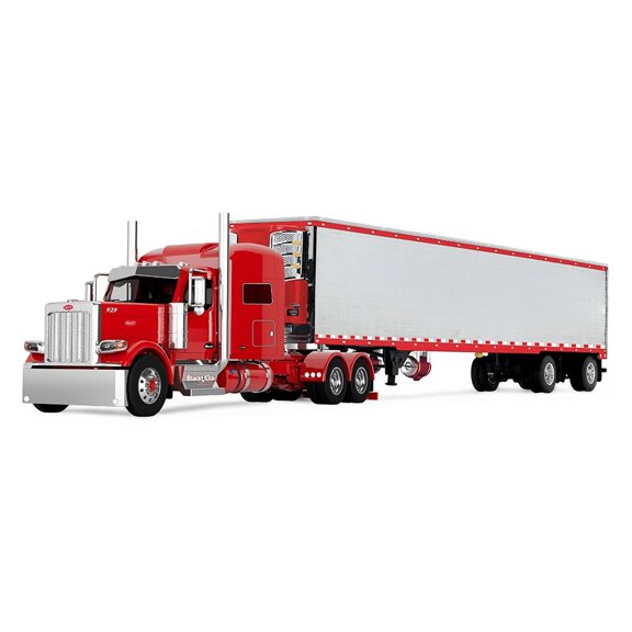First Gear DCP 1/64 Peterbilt 589 Mid Roof Sleeper Semi Truck with Utility Reefer Trailer, Big Rigs Series II #6: Blackjack Express LLC 69-2170