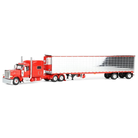 First Gear DCP 1/64 Peterbilt 589 Mid Roof Sleeper Semi Truck with Utility Reefer Trailer, Big Rigs Series II #6: Blackjack Express LLC 69-2170