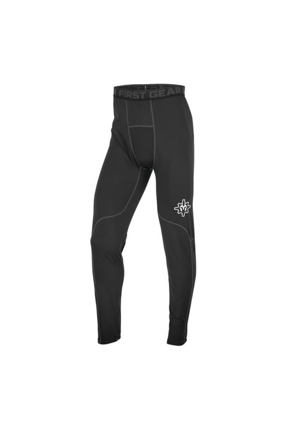 First Gear 527595 Mens Lightweight Base Pant, Dark Grey - Extra Large