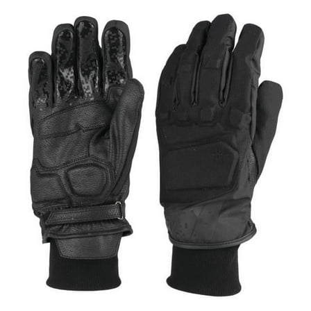 First Gear 527564 Mens Thermodry Short Glove, Black - Extra Large