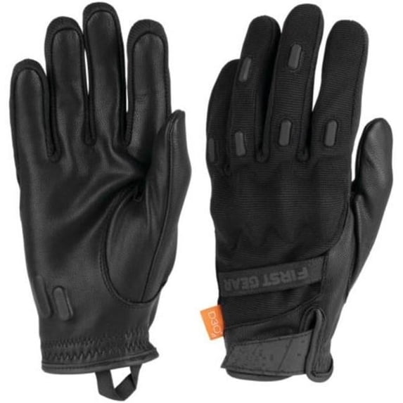 First Gear 527569 Mens Torque Glove, Black - Extra Large