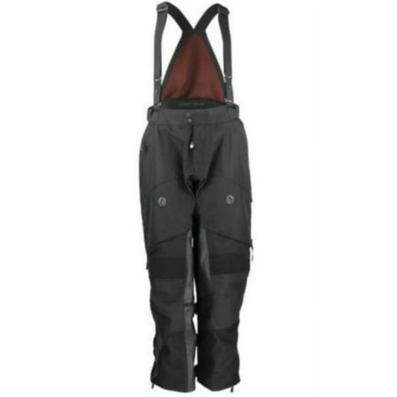 First Gear 527277 Rogue XC Pro Mens Textile Motorcycle Pants, Black - Size 40 Tall