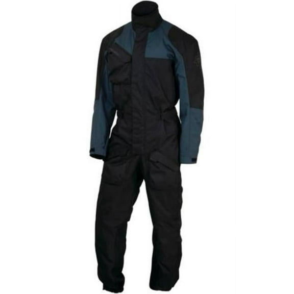 First Gear 525897 Thermosuit 2.0 Mens Waterproof Motorcycle Monosuit, Blue & Black - Extra Large