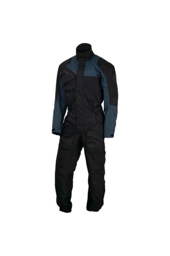 First Gear 525897 Thermosuit 2.0 Mens Waterproof Motorcycle Monosuit, Blue & Black - Extra Large