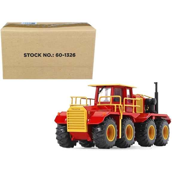 Versatile "Big Roy" 1080 Tractor (Restoration Version) Red and Yellow 1 64 Diecast Model by First Gear