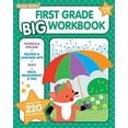 thumbnail image 1 of Pre-Owned First Grade Big Workbook Ages 6 - 7: 220+ Activities, Phonics, Spelling, Reading, Language Arts, Math, Space, Measurement and Time (Gold Stars Series) (Other), 1 of 1