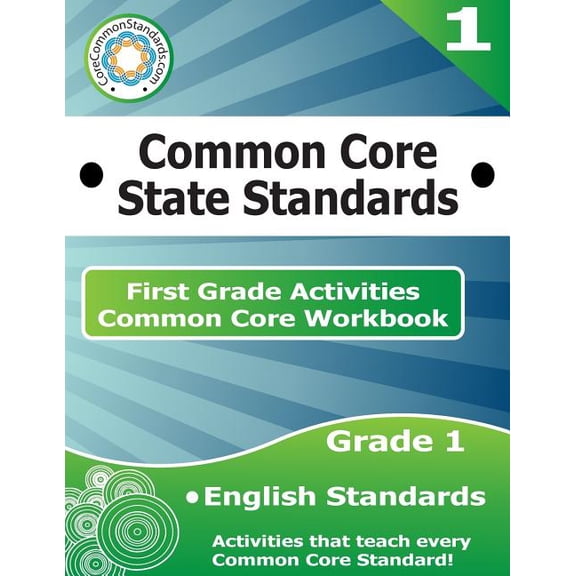 First Grade Common Core Workbook: English Activities, (Paperback)