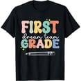 thumbnail image 1 of First Grade Dream Students Team Teacher Back To School kids T-Shirt Black 2X-Large, 1 of 4