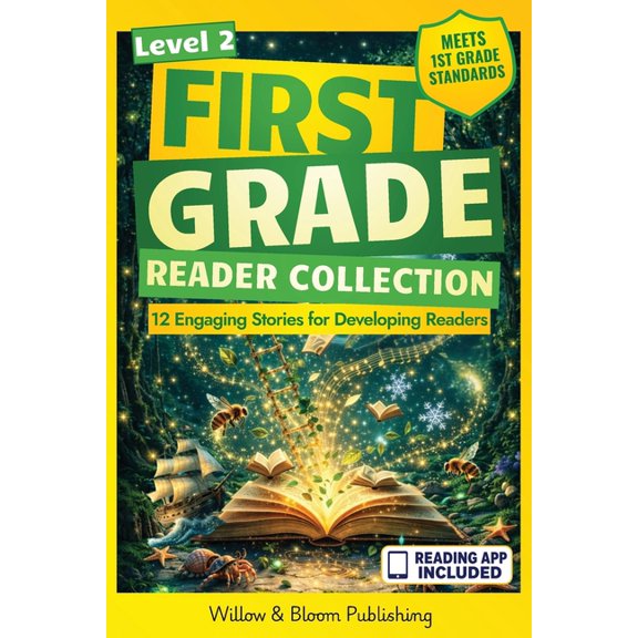 The First Grade Reader Collection First Grade Reader Collection: Level 2: 12 Engaging Short Fiction and NonfIction Stories for Developing Readers to Build, (Paperback)