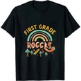 thumbnail image 1 of First Grade Rocks Shirt Team 1st Grade Teacher T-Shirt, 1 of 5