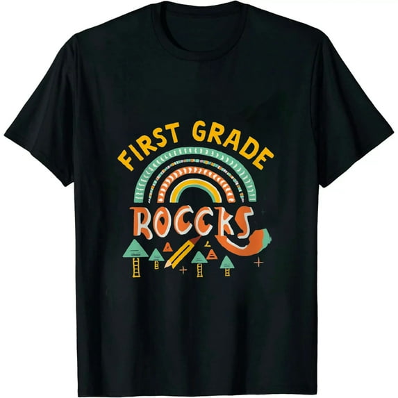 First Grade Rocks Shirt Team 1st Grade Teacher T-Shirt