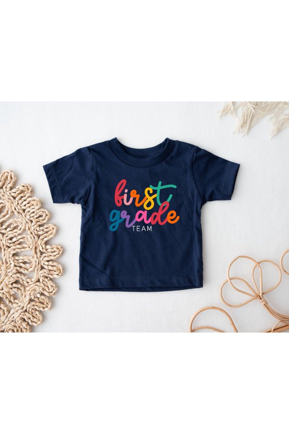 First Grade Team Shirt, Back to School Shirt, Teacher Shirt, Teacher Gift, School Shirt, School Shirt, First Grade Shirt Sweatshirt All Size S-5XL