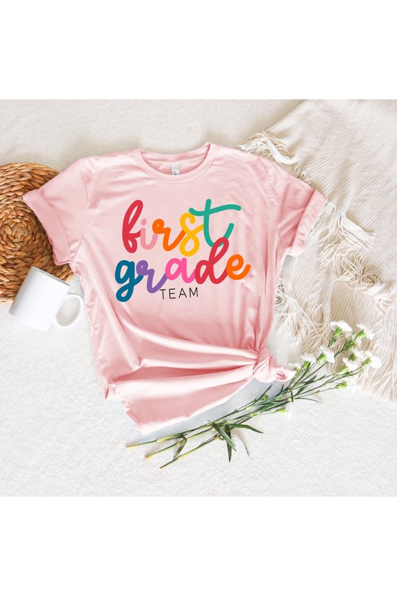 First Grade Team Shirt, First Grade Shirt, Back To School Shirt, First Day Of School Shirt, First Grade Teacher Shirt, Kindergarten Shirt