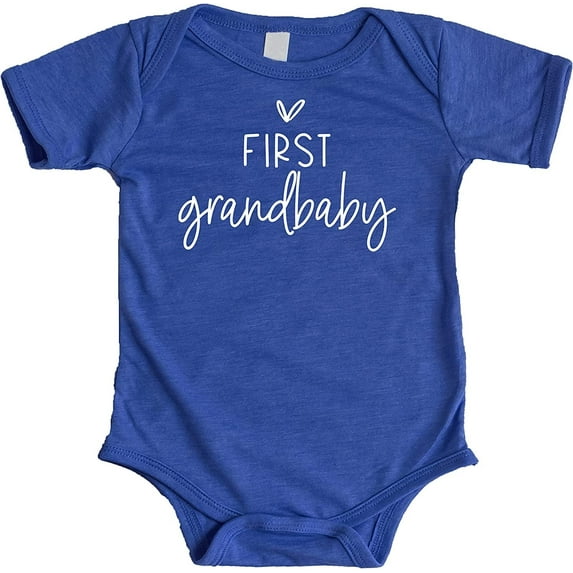 First Grandbaby Infant Photoshoot and Pregnancy Reveal Bodysuit Outfit Vintage Royal Bodysuit Newborn