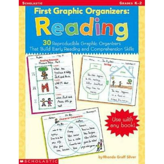 Pre-Owned First Graphic Organizers: Reading; 30 Reproducible Graphic Organizers That Build Early Reading and Comprehension Skills (Paperback) 0439458285 9780439458283