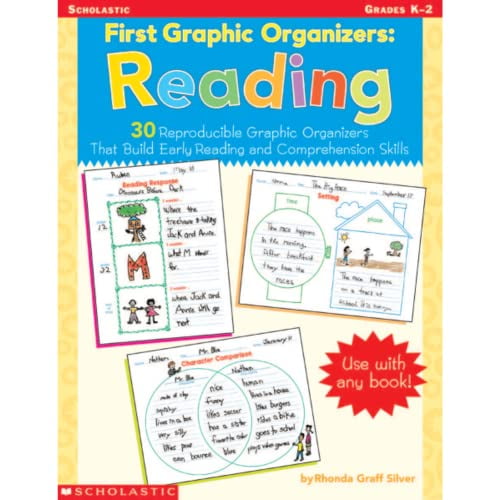 Pre-Owned First Graphic Organizers: Reading; 30 Reproducible Graphic Organizers That Build Early Reading and Comprehension Skills (Paperback) 0439458285 9780439458283