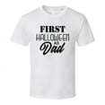 thumbnail image 1 of First Halloween As Dad New Father Halloween Tee Cool Fall T-shirt Holiday Novelty T Shirt, 1 of 1