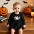 thumbnail image 1 of First Halloween Baby Girl Outfit Long Sleeve Ghost Romper Dress Newborn Fall Outfit Girl, 1 of 3