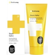First Honey Manuka Honey Burn Salve with Aloe Vera, 100% Medical Grade Burn Cream, 3.3 oz