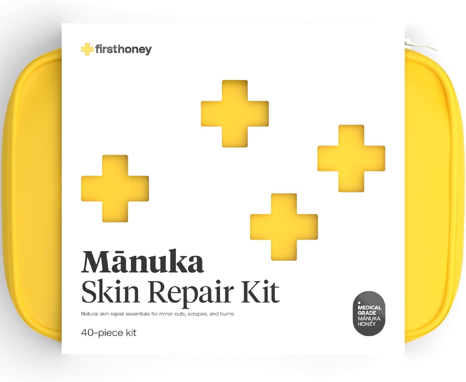 First Honey Natural First Aid Kit Supplies, Manuka Honey Bandages