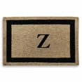 thumbnail image 1 of A1 Home Collections LLC Classic Border Monogrammed Doormat, 1 of 7