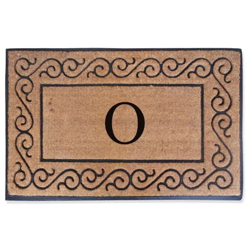 Darby Home Co Albertina Monogrammed Double Doormat