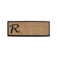 thumbnail image 1 of First Impression Rubber/Coir Molded Lucida 16-inch x 48-inch Monogrammed Doormat, 1 of 7