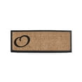 thumbnail image 1 of First Impression Rubber/Coir Molded Lucida 16-inch x 48-inch Monogrammed Doormat, 1 of 7