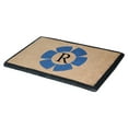 thumbnail image 1 of First Impression Thick Handwoven Floella Monogrammed Large Double Door Entry Doormat (24" x 39"), 1 of 6
