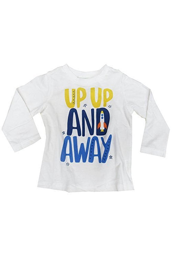 Baby Boys Graphic-Print T-Shirt Angel White 18 Months