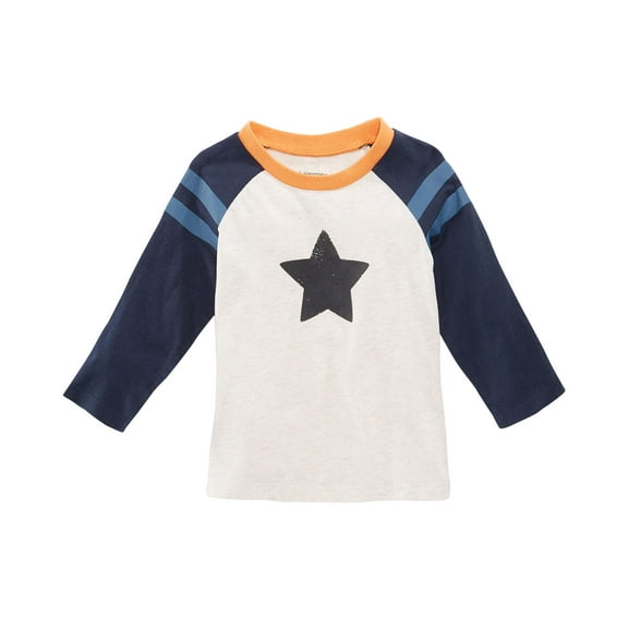 First Impressions Baby Boys Star-Print T-Shirt (Bone Heather, 12 Months)