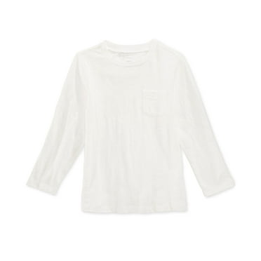 First Impressions Baby Boys Textured Cotton T-Shirt White 24MOS