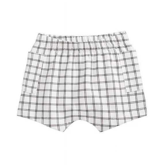 First Impressions Baby Boys Windowpane Plaid Shorts-Size 6-9Mo