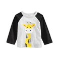 thumbnail image 1 of First Impressions Infant Boys Giraffe Print T-Shirt;12 Months, 1 of 2