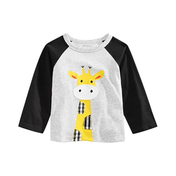 First Impressions Infant Boys Giraffe Print T-Shirt;12 Months