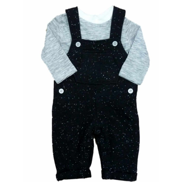 Infant clearance black overalls