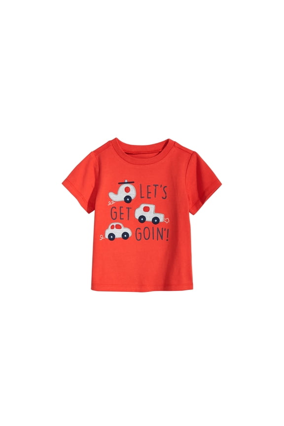 Toddler Boys Cotton T-Shirt Burnt Orange 2T