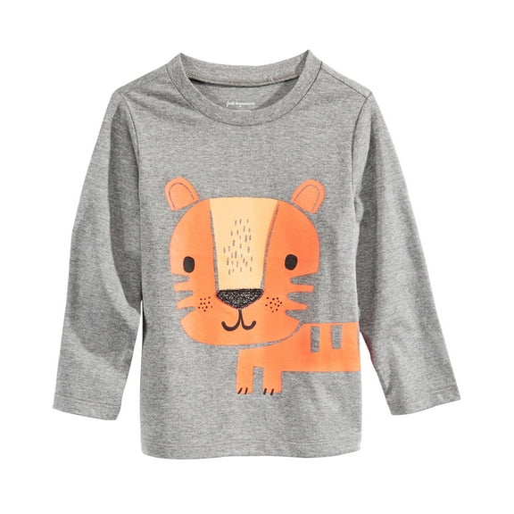 First Impressions Toddler Boys Tiger Print T-Shirt Blue 34/32
