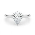 thumbnail image 1 of First Jewel 1.7 Ct Pear Cut Lab Created Diamond Engagement Ring - 14K White Gold Plated Wedding Anniversary Band - Bridal Proposal Ring - Personalized Wedding Gifts for Her, 1 of 3